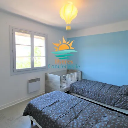 T3-Les Iles- Clim/Pk-Hyeres Centre -Plage 10Min * Йер