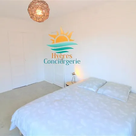 Апартаменты T3-Les Iles- Clim/Pk-Hyeres Centre -Plage 10Min